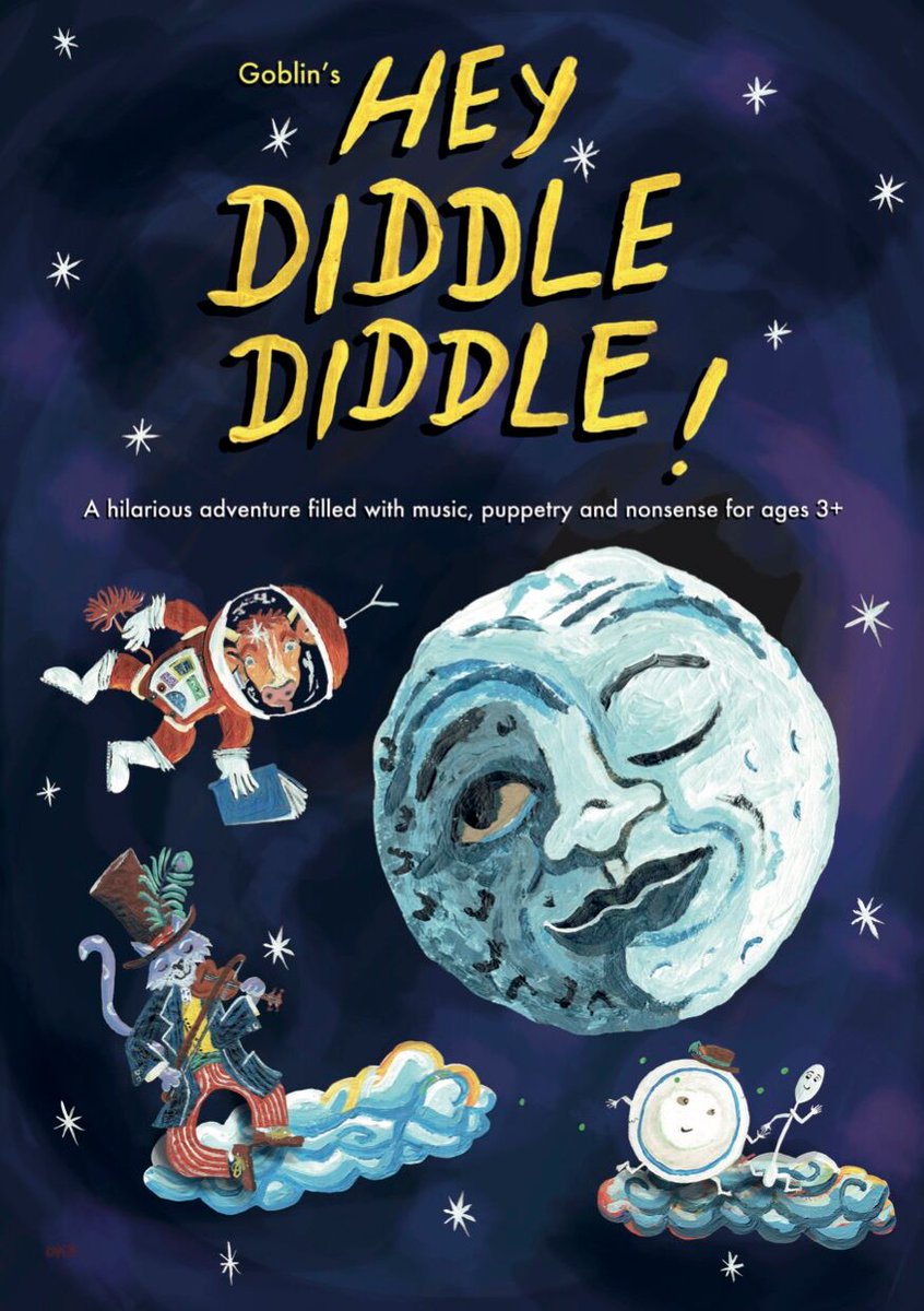 Hey Diddle Diddle!  <a href="/RadlettCentre/">The Radlett Centre</a> Fri 30th Aug 11.00am and 2.00pm makes a great treat before going back to school!  Show runs 55 mins, no interval.  Suitable Ages 3-7yrs.  Music, song and puppetry, new take on classic nursery rhyme and a celebration of imagination.