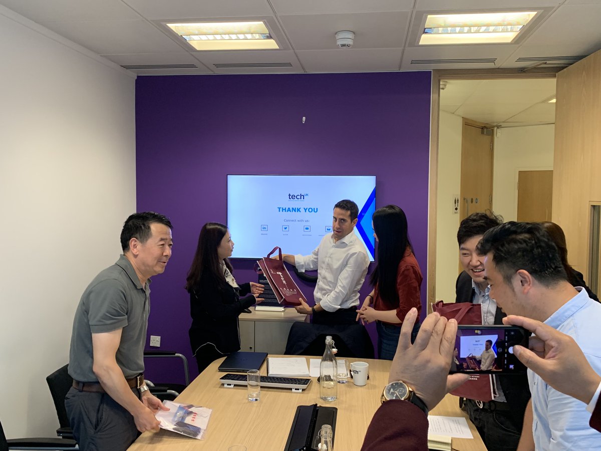 CENTI_London's tweet image. CENTI led a delegation from #Changsha Bureau of #Science and #Technology to visit @techUK. Many thanks to @SimonSpier for having us yesterday! Looking forward to the future cooperation to help introduce more resources into Changsha #China!  Know more at: buff.ly/2Zn1084