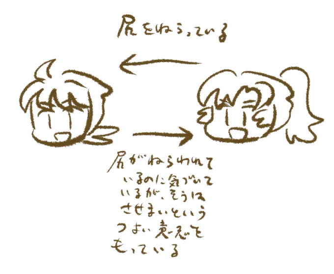 いつもこのくらい簡潔でさっぱりした明るいギャグが描きたいのに自分のめんどくさい思考の腐女子脳が今回もそうさせてくれなかった 