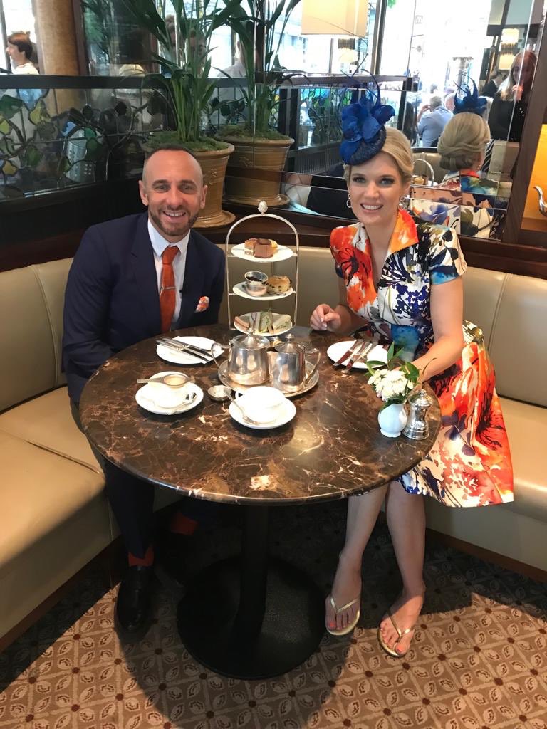 itvracing's tweet photo. The Fashion team have been out and about in York!

Tune in today at 1:30pm on @itv to find out what they’ve been up to! https://t.co/eMSgZBQjEt