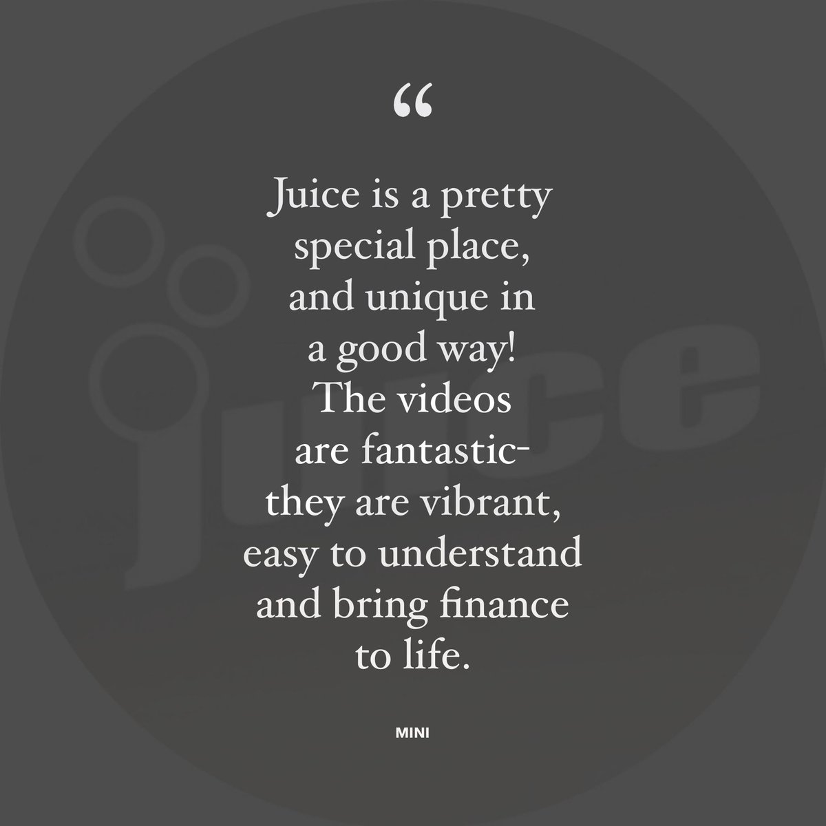 We are so happy we can help!

Happy Clients = Happy Juicers.

For more information on our projects, please visit itsjuice.com #creativedigitalagency #quoteoftheday
