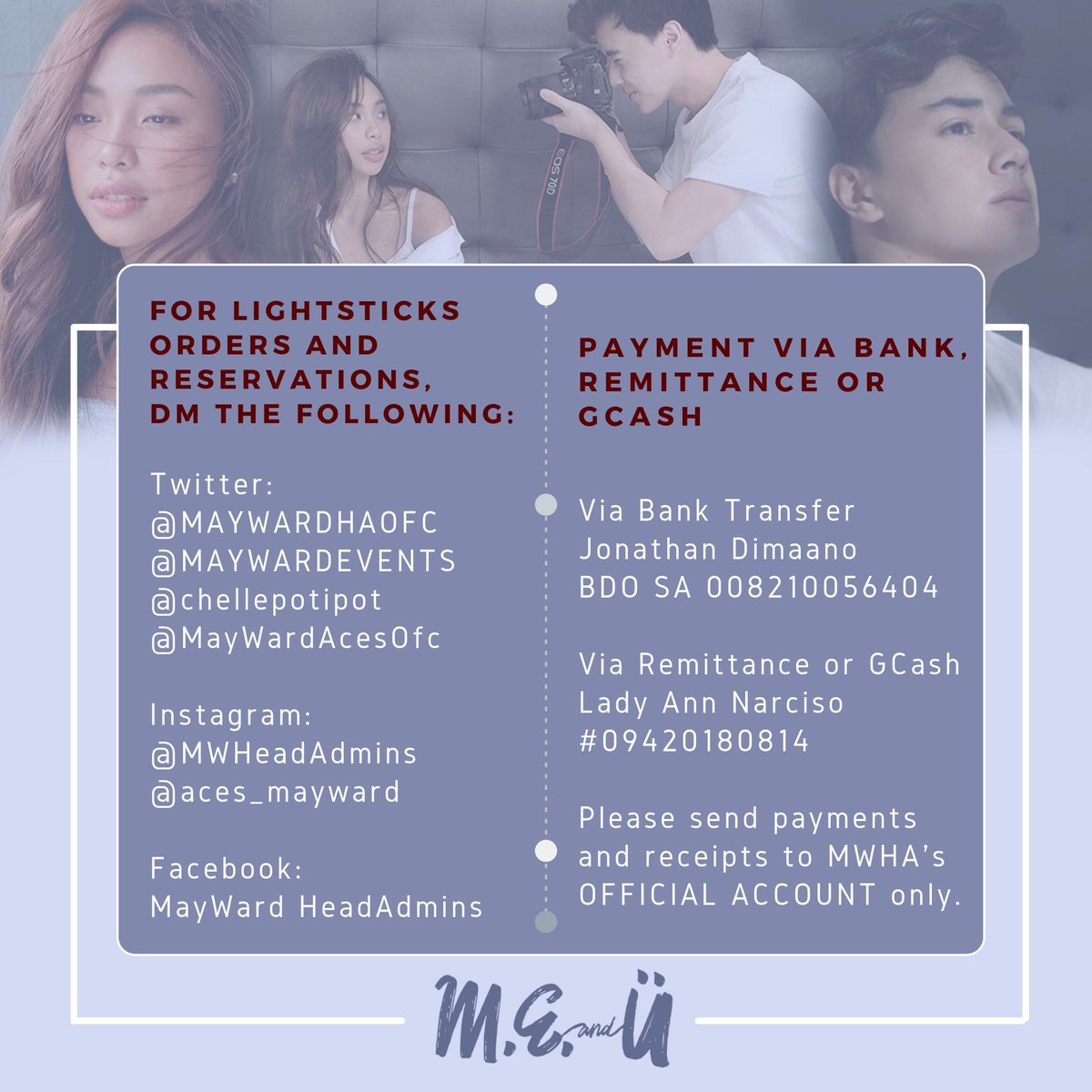 Together, we will achieve greatness. 

Join us on September 27 at the New Frontier Theater for the M.E. and Ü MayWard Live in Concert. BUY YOUR TICKETS NOW! 

Let's light up the NFT together with our Official Light Sticks. Check 4th photo for orders.

#GiannisxEdwardGoForGreat