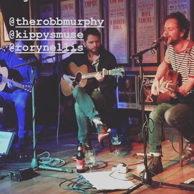 Kippysmuse's tweet photo. Great night of #music & collabs w/ 2 lovely gents @rorynellis & @TheRobbMurphy @belfastEmpire last nite. Played a new song Burn My World Alive which I thought apt considering the chronic state of #AmazonRainforest 😒 this is #worldcollapse NOW https://t.co/CPDrsXJHxi