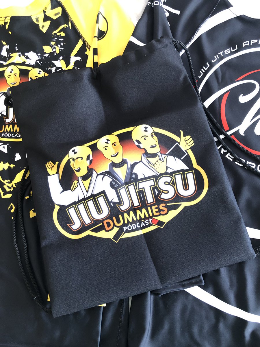 JiuJitsuDummies's tweet photo. New drawstring backpacks from @CrJiuJitsuTees. Thank you for all you do for the show!
@fightbackcbd @unclemiltybjj @zoticon @badwerks #jiujitsu #bjj #jiujitsu4life #jiujitsulifestyle #bjj4life #bjjlifestyle #bjj4life #chokeresponsibly #fightsports #graciejiujitsu #joerogan https://t.co/ZQiqdlkO0W