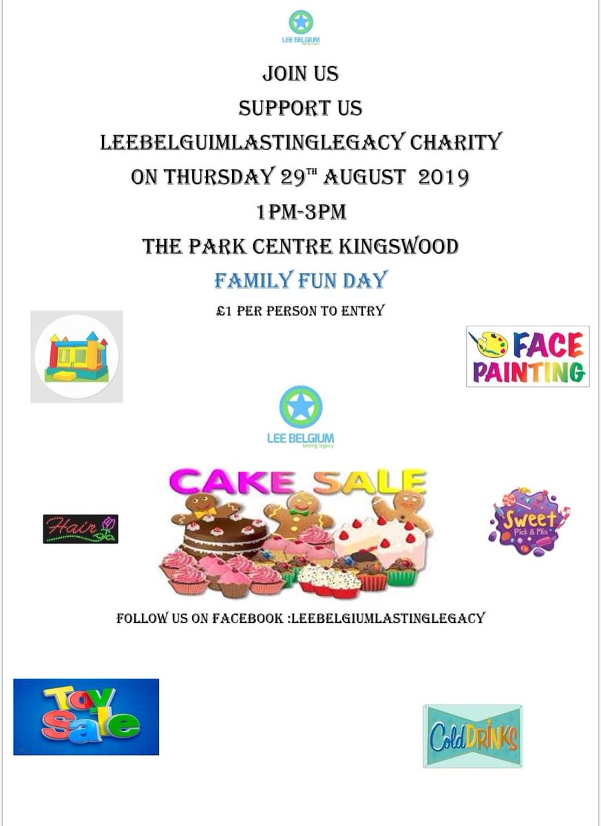leebelguim's tweet photo. Please come along support 💙LEEBELGIUMLASTINGLEGACY Charity 💙 https://t.co/PQVKwMERv8