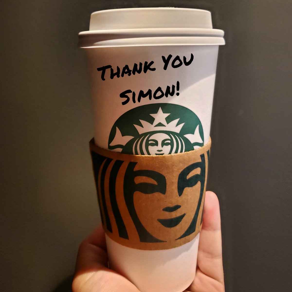 Thank you so much to Simon @PEIStarbucks on Queen for making this morning perfectly amazing, like he always does! 😊☕ <a href="/Starbucks/">Starbucks</a> <a href="/StarbucksCanada/">Starbucks Canada</a>