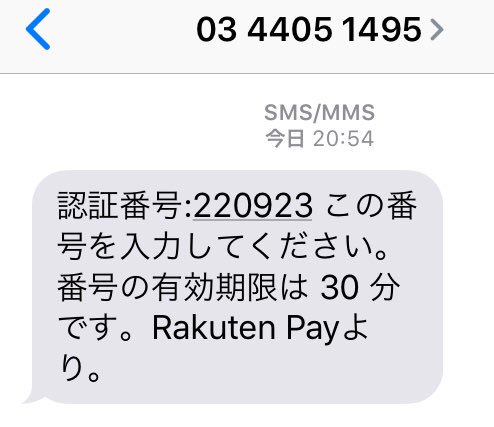 Sms 楽天 認証 ペイ 楽天ペイの始め方、登録から支払い手順まで徹底解説