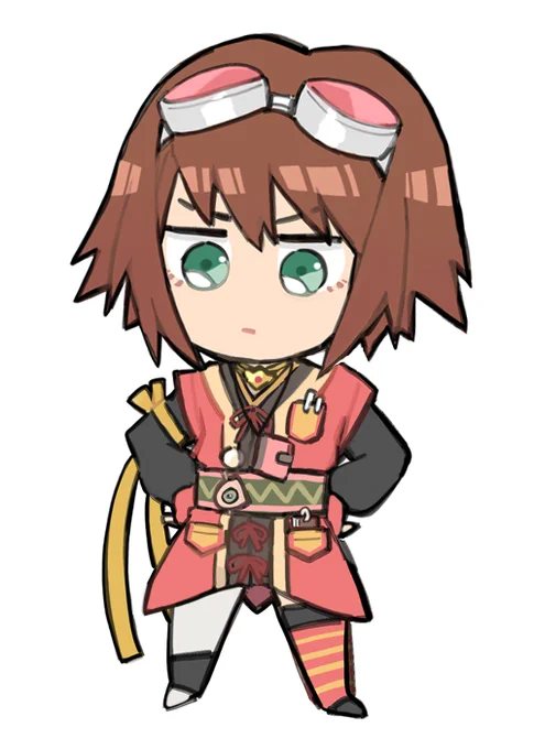 デフォルメ絵むずかしい… 