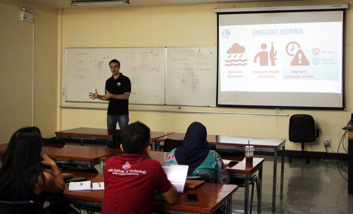 TSF_Intl's tweet photo. Introducing the work of TSF to the students of the Asian Institute of Technology @AITAsia #TSF_Education #TSF_CapacityBuilding https://t.co/QalPGt5mMf