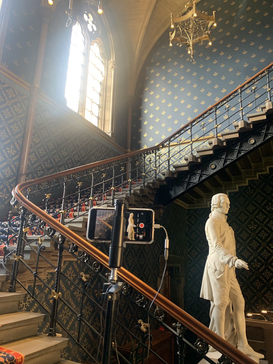 NinaaTweet's tweet photo. Such a marmite scene to film #lightingproblems #adamsmith #hesm #uofg https://t.co/MARDQ5tbp6