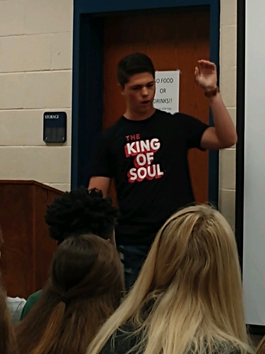 Tim Johansen delivered a great message at FCA today! Remember someone is always watching!