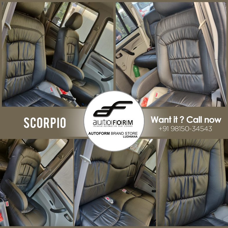 unitedautoldh's tweet image. Mahindra Scorpio #TheBeast in the full black Riviera Series combination to suit in the interior with the quality of branded seat covers from @AutoformIndia 

#autoform #autoformindia #unitedautoldh #looks #carseat #seatcover #ludhiana #Punjab #luxury #Classic #retro #Perfect #fit