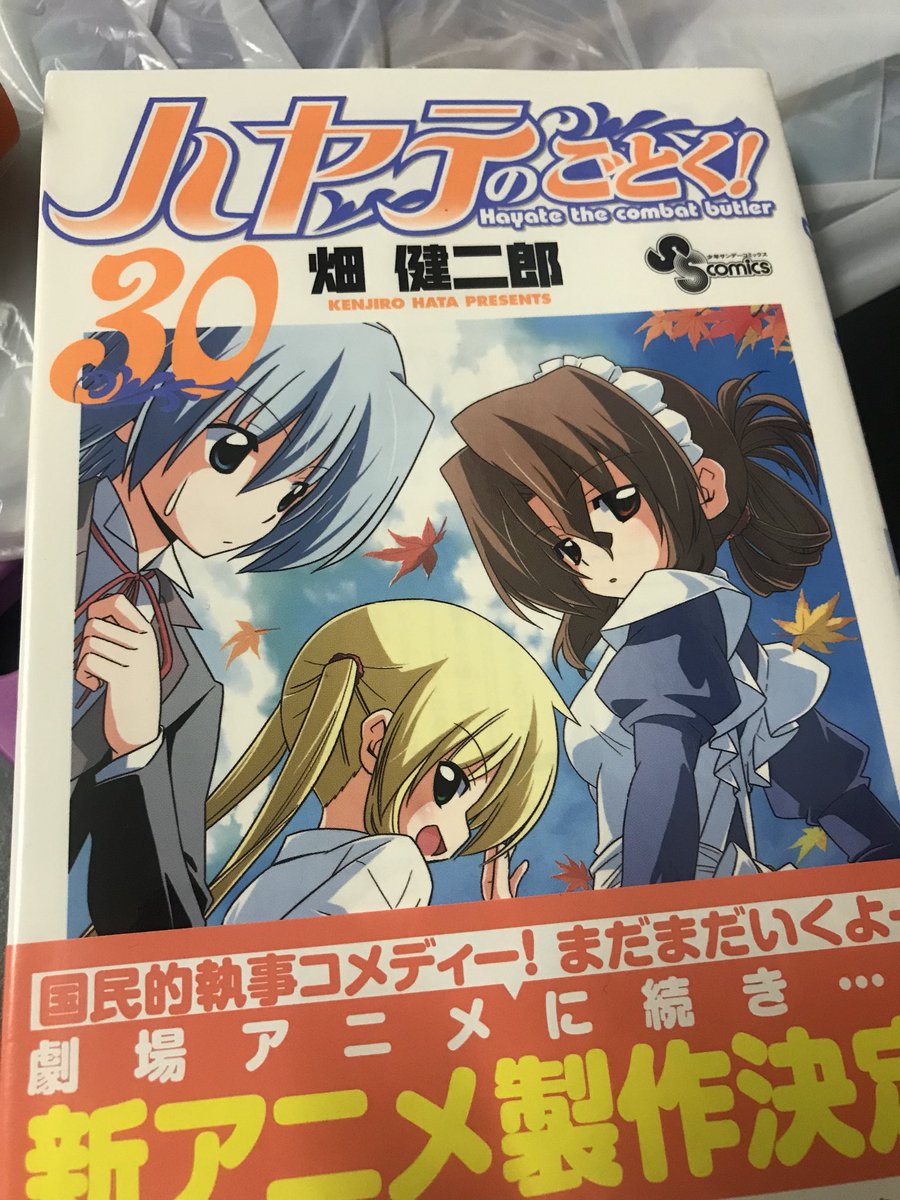 エクレール マルティノッジ 久しぶりに読み返してる やっぱ最初に好きになったマンガは何度見てもおもしろい ハヤテのごとく