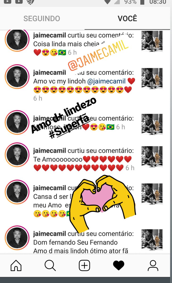 karlalyma225's tweet image. Amoo d +++ #Superfã Tão lindinho @jaimecamil