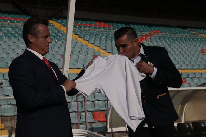 Chiquimarco, presentado como entrenador del Salamanca.