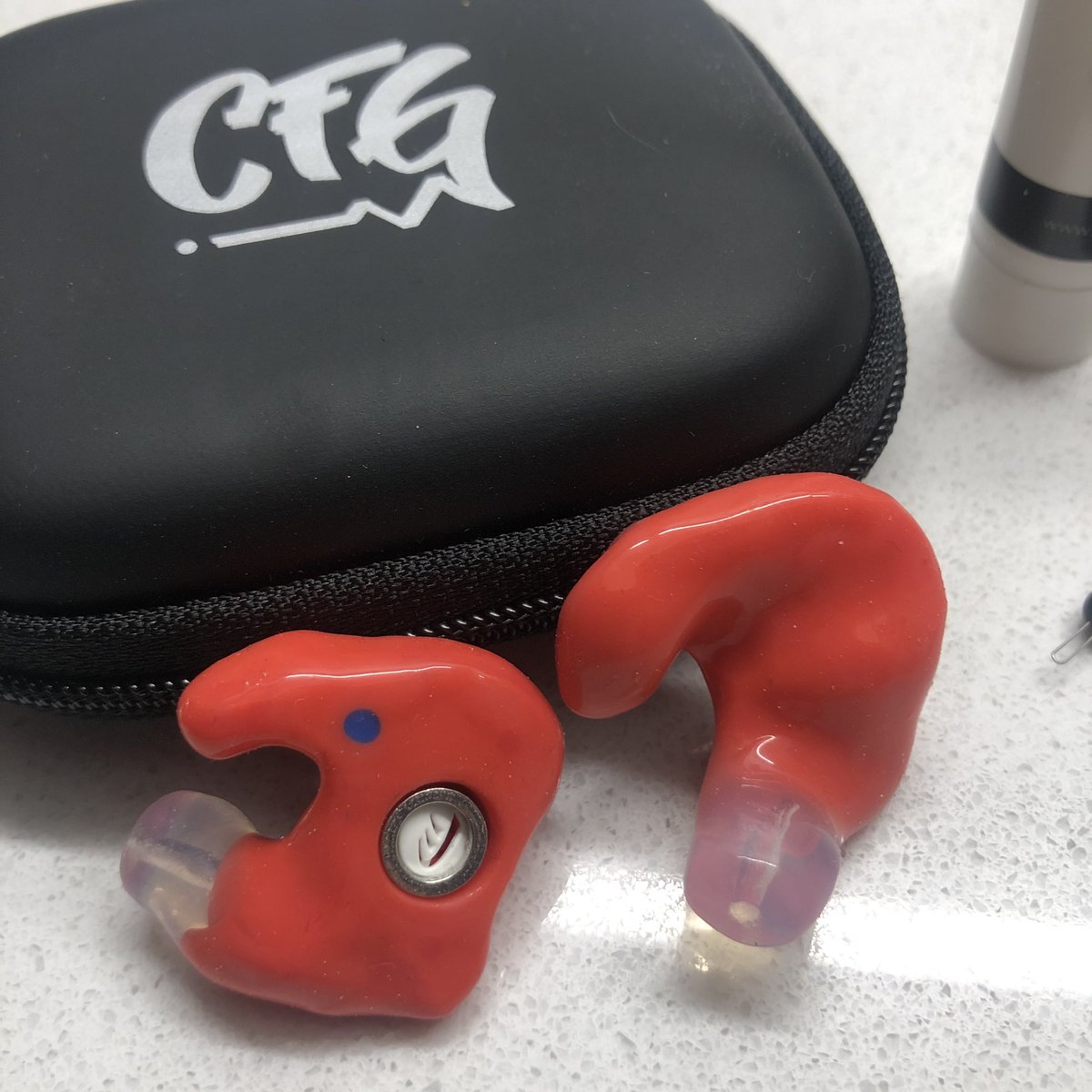 TeaPotOne's tweet photo. Well impressed with these @CustomFitGuards #mouldedearplugs Tried them for 1st time this morning, fit was perfect, comfortable &amp; blocked out harmful wind noise whilst still letting me listen to @BBCRadio2 via the @Cardo_UK #Pactalk Lovely job 👍😉 https://t.co/OMXwBGr7h7