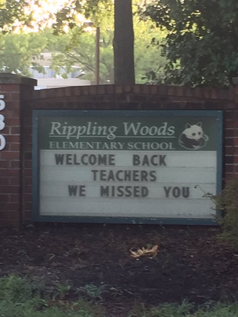 To a wonderful school year at RIppling Woods Elem!!!! #aacpsbacktoawesome