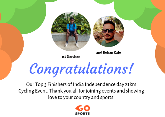 GetSetGoApp's tweet photo. Congratulations to Top 3 finishers of National Day Running &amp; Cycling Event! Check out our current events and register for running or cycling events. 

More events coming soon, stay tuned! https://t.co/YGIGr85iai