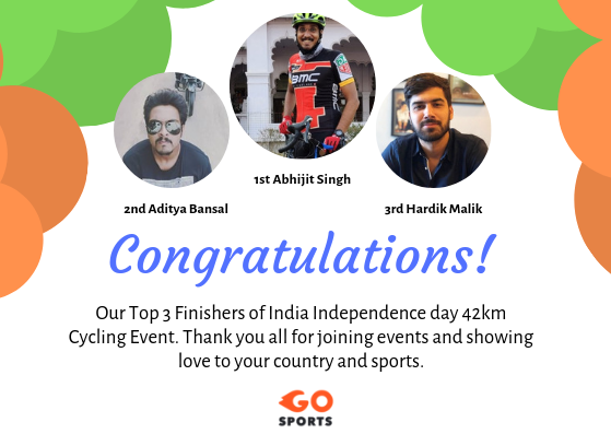 GetSetGoApp's tweet photo. Congratulations to Top 3 finishers of National Day Running &amp; Cycling Event! Check out our current events and register for running or cycling events. 

More events coming soon, stay tuned! https://t.co/YGIGr85iai