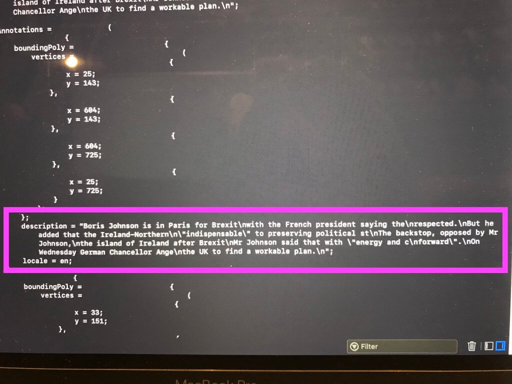 Lynette_coding's tweet image. 解決。iPhoneカメラで撮った画像サイズが2.2Mと大きく、base64でencodeして40%程サイズが大きくなっていたのが原因😢Swiftコード内だけでの圧縮方法を備忘録にした。
lynette-diary.blogspot.com/2019/08/swift.… 

ニュース記事を撮ってAPIに渡したらちゃんと文字列返してくれた！
#GoogleCloudVisionAPI #画像認識 #API