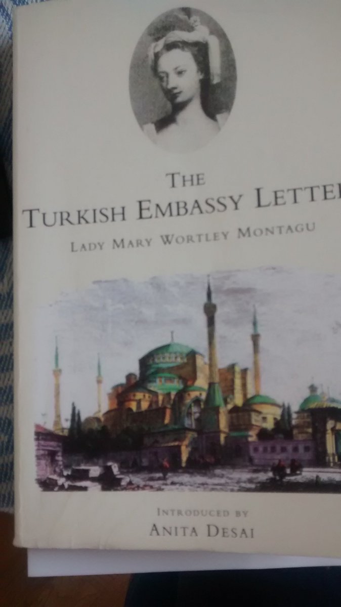 These #Letters by #LadyMaryWortleyMontagu, written from #Turkey in the #18th century to #England and #Paris are fun to read. She makes nice observations and writes #evocatively.