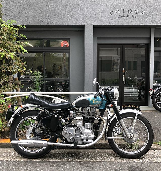 gotoya_m_w's tweet photo. 車検整備完了!
#royalenfield #bullet #oldbullet #classic #reclassic #vintagemotorcycle #oldstyle #caferacer #easttokyo #gotoyamotorworks #ロイヤルエンフィールド #ビンテージバイク #旧車 #カフェレーサー https://t.co/ZEuQuOawVr https://t.co/fye4ehaPWU