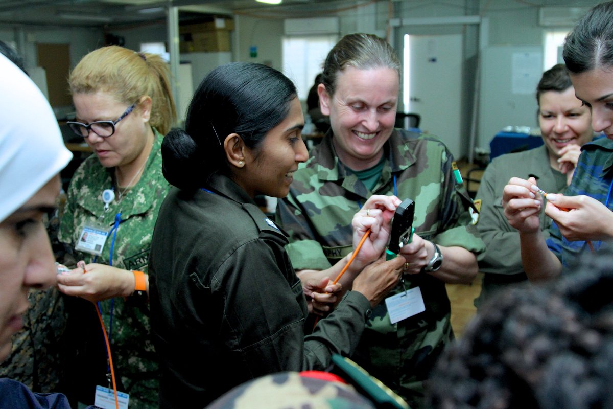 UNC4ISR_Academy's tweet photo. #TBT, Year 2016, Event: First #WomensOutreachCourse, 39 participants from 27 Countries successfully graduated. Hosted by @un_signals at @unrsce. #ServeForPeace #SDG5 https://t.co/GF9tEnp2DP