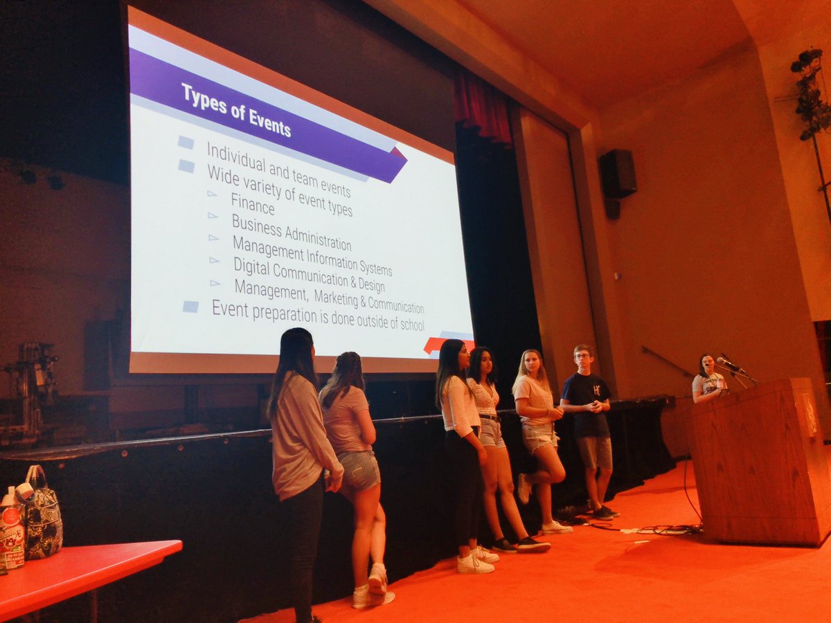 HCHSBPA's tweet photo. . @ThisIsHCHS first informational Business Professionals of America(BPA) meeting is under way! Please see Mrs. Malleris or Mr. Madden 

Meeting take place on Thursdays at 7:20 in the Auditorium. See you there!!! https://t.co/477DXa9CQb