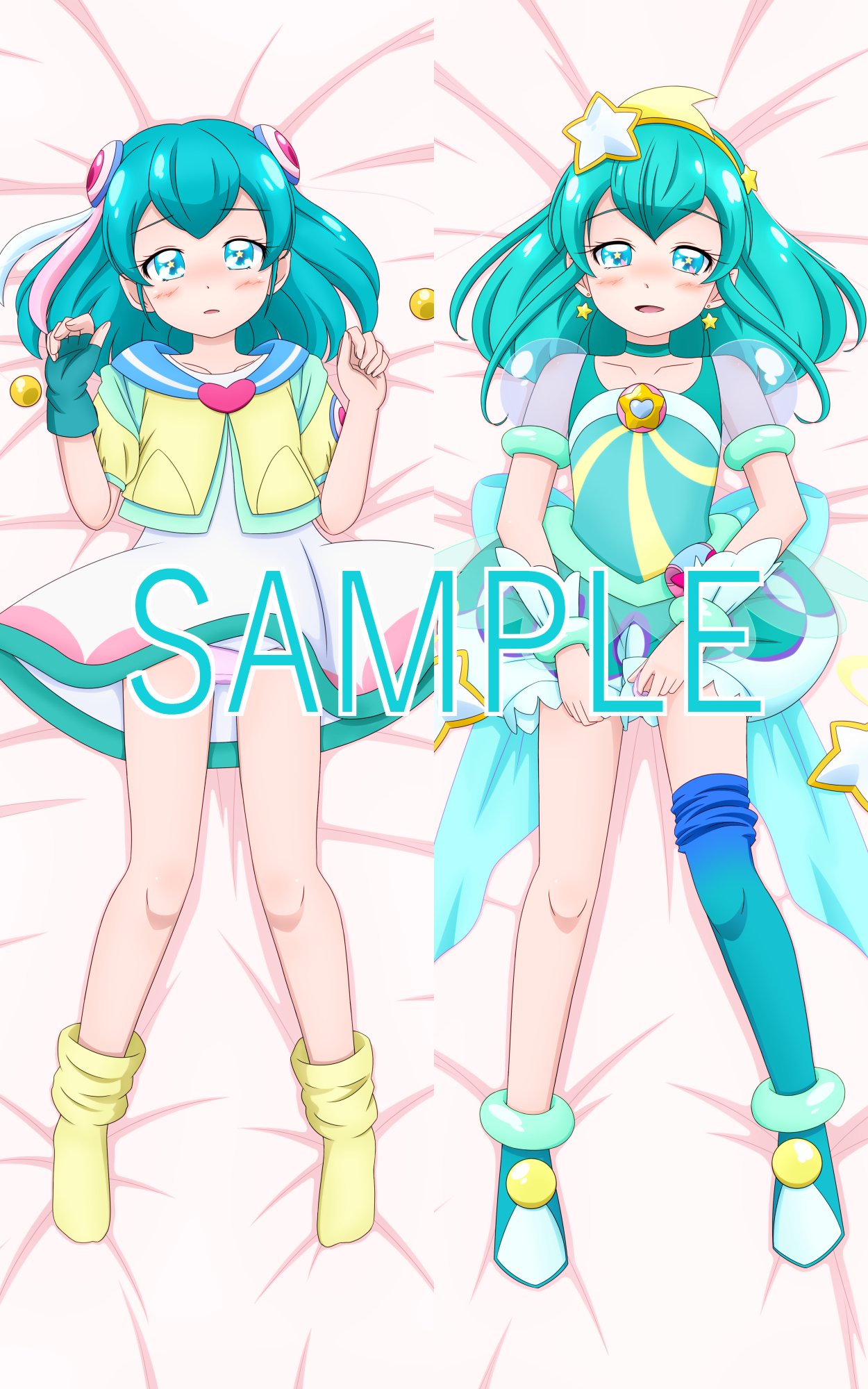 プリキュア キュアミルキー キュアスター まくらカバー 抱き枕カバー