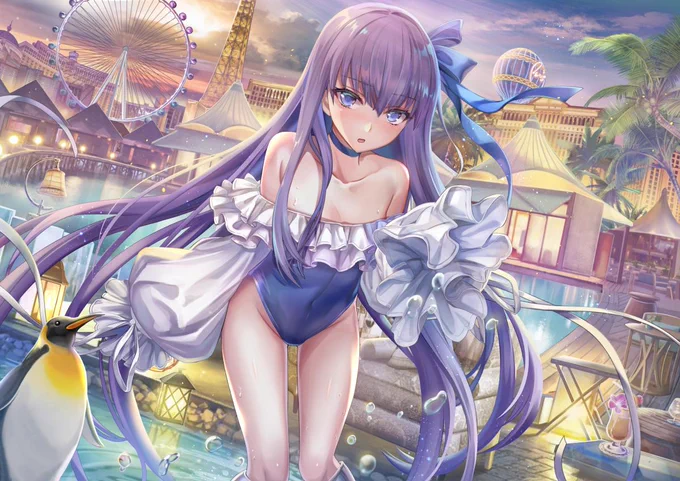 薄暮のひと時 「ラムダリリス」
#FGO 