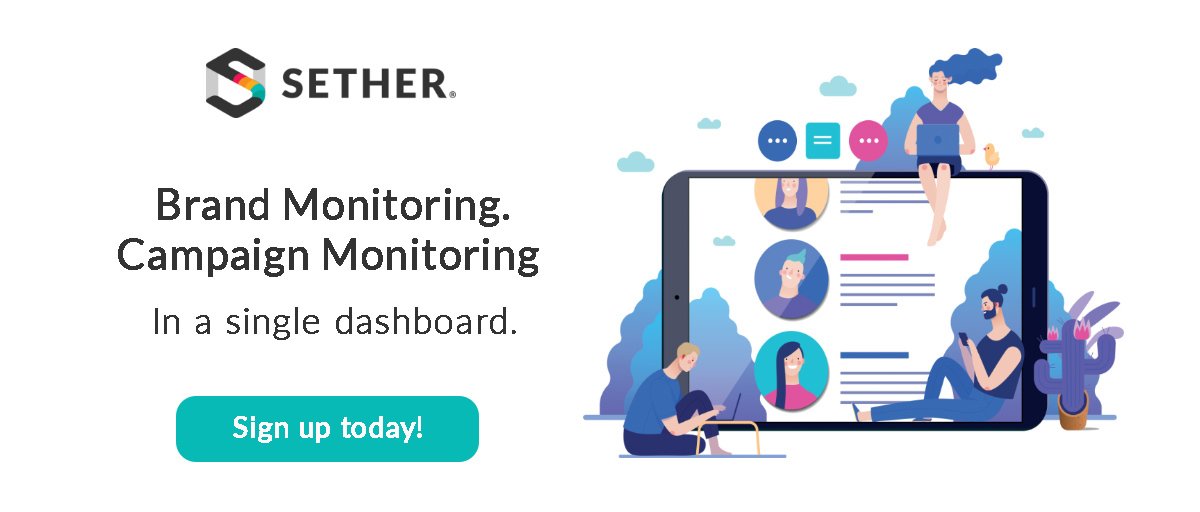 setherplatform's tweet image. Get the information you need with a single glance. Sether helps you monitor your campaigns, reviews and media mentions in a single dashboard. #CampaignMonitoring #MediaMonitoring #Sether

bit.ly/Sether