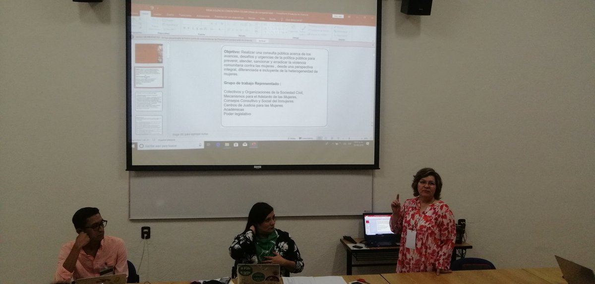 isisnochys's tweet photo. Participando en el foro nacional de consulta para el diseño del programa integral para atender, sancionar y erradicar la violencia contra las mujeres #Colima #proponiendo #mesaviolenciacomunitaria #cuestiondepoder https://t.co/Qajqo6fjY5