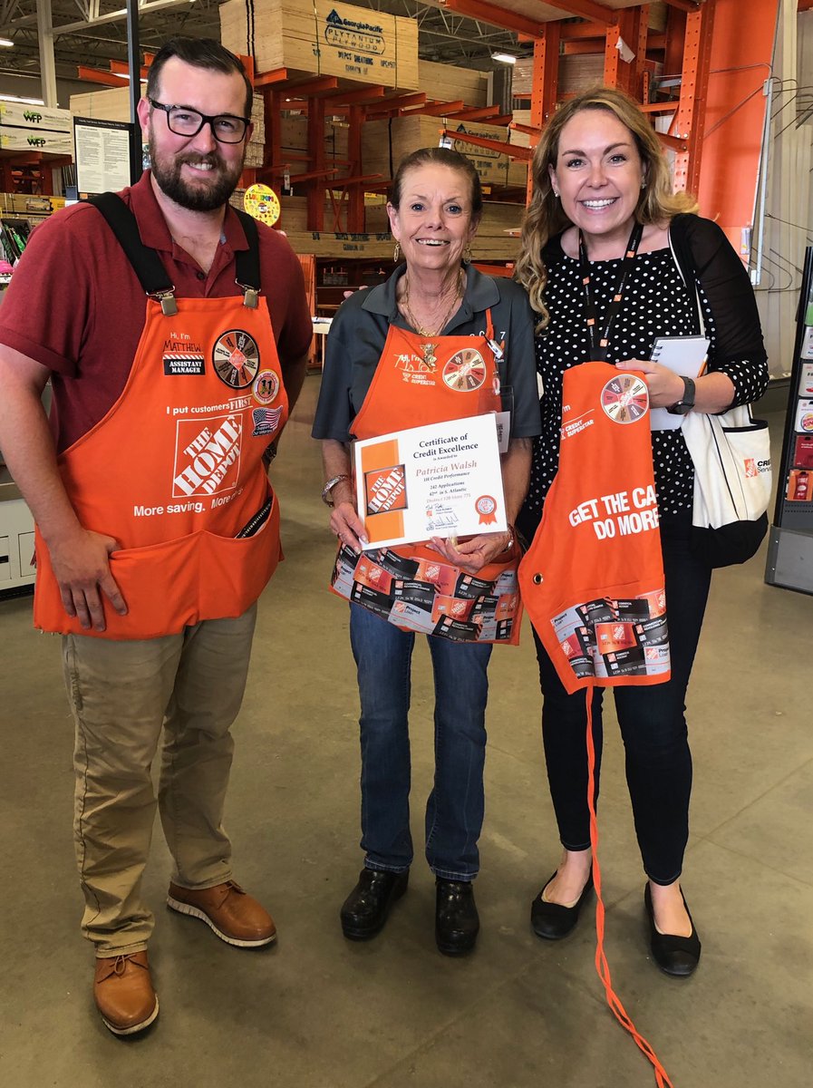 Pat being recognized as #1 in district driving credit. Rockstar!!  ⁦<a href="/HomeDepotMike/">Mike Brown</a>⁩ ⁦@njr2408⁩ ⁦<a href="/SheaKing75/">Shea King</a>⁩ ⁦@Hannah_HDCS⁩ ⁦<a href="/DepotMatt/">Matthew Shorr</a>⁩