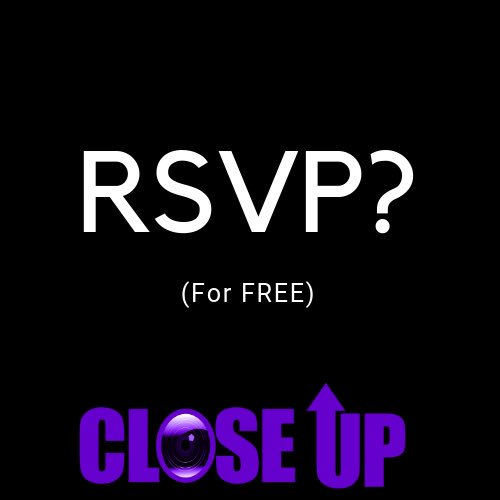 closeuptv_'s tweet photo. Have you ever wanted to attend a live audience tv show FOR FREE?
Next Thursday at 7 p.m. is your last opportunity to see the Close Up crew live in action for season one. RSVP now for an experience you’ll never forget! Limited seating.
#CloseUpTv
https://t.co/GrhoZA9WwH https://t.co/T4tWE2NL7b