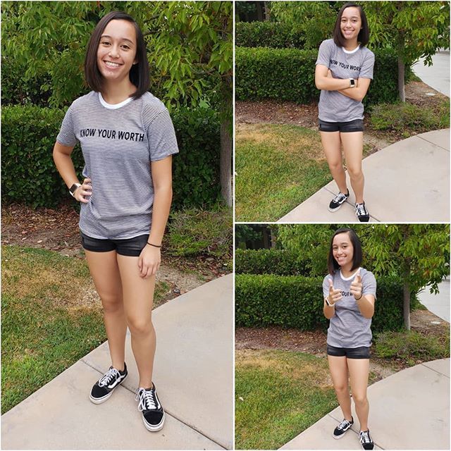 cherylcbrooks's tweet photo. Second day of school vibes #avaheartstap #theresmybaby #sophomoreyear #highschool https://t.co/Of30GM2bmE https://t.co/j7rMezKJKO