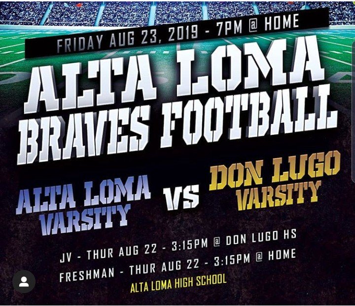 Alta Loma Football (@footballalta) on Twitter photo 