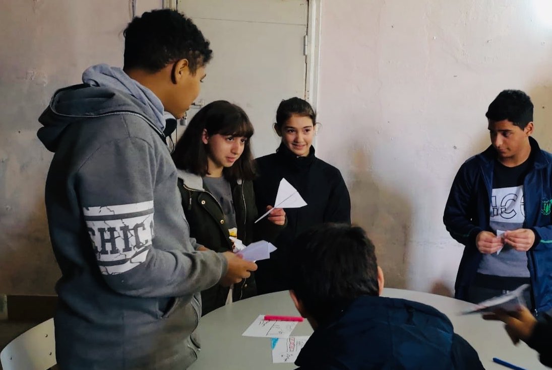 Estudiantes de <a href="/UTU_Uruguay/">UTU</a> Malvin Norte ya sumaron innovadoras propuestas para mejorar el espacio público incorporando tecnología <a href="/IMinteligente/">Montevideo Inteligente</a> #ciudadesinteligentes
#Montevideointeligente
#cocrear #prototipar