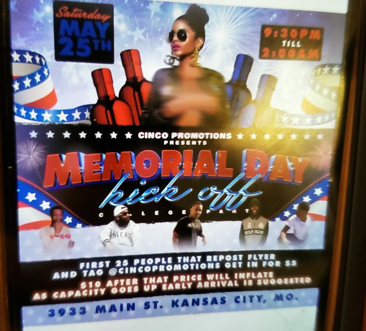 kcpolice's tweet photo. 3 people were shot @ party @ Local Legends Gaming, 3933 Main, May 25. It was packed w/ young adults & juveniles, but witnesses haven't come forward. Detectives have a person of interest but need witnesses to prosecute. If you were there, do right & call Assault Squad: 234-5227 https://t.co/r15cX3ZWHN