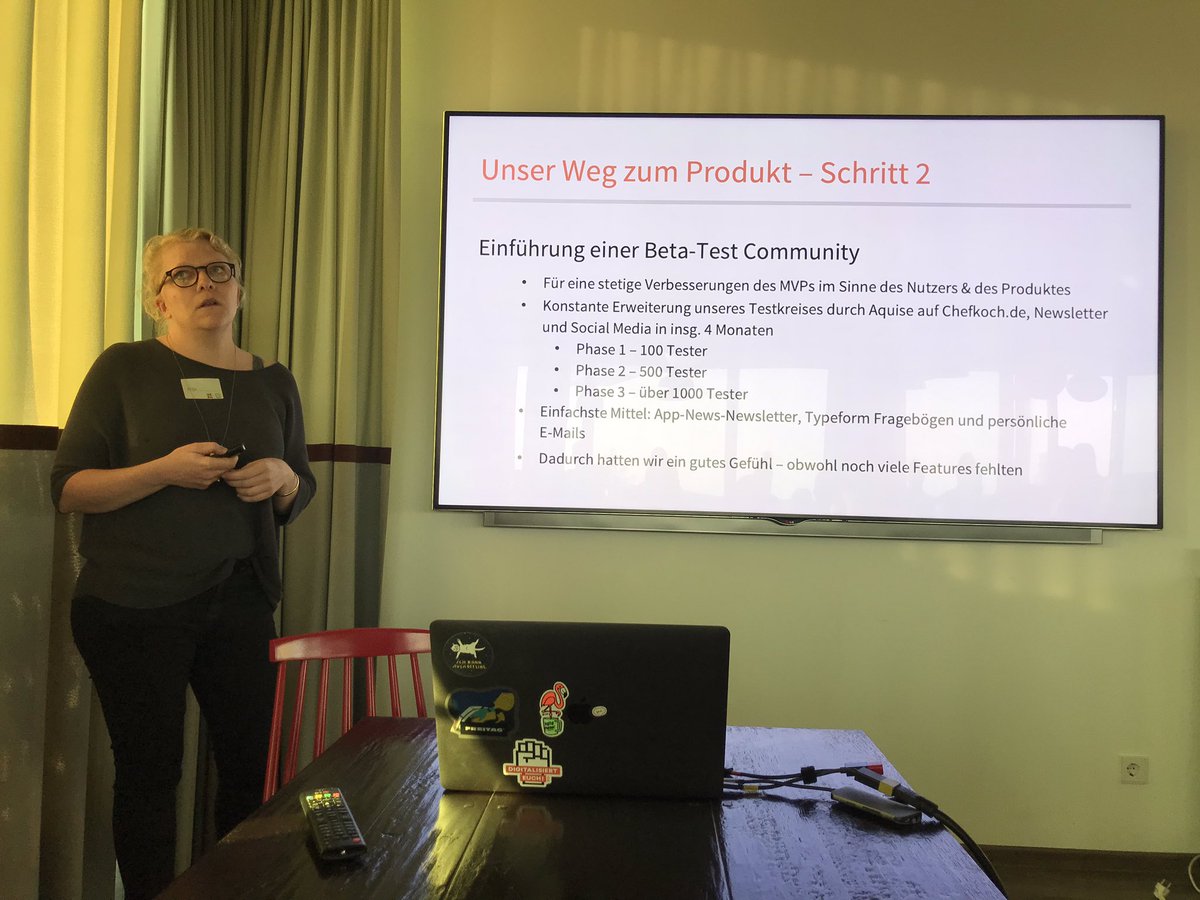 CHerrmann82's tweet image. #Chefkoch nutzt eine eigene Betatest-Community zum Testen der #SmartList App. #uxbn24 #ux