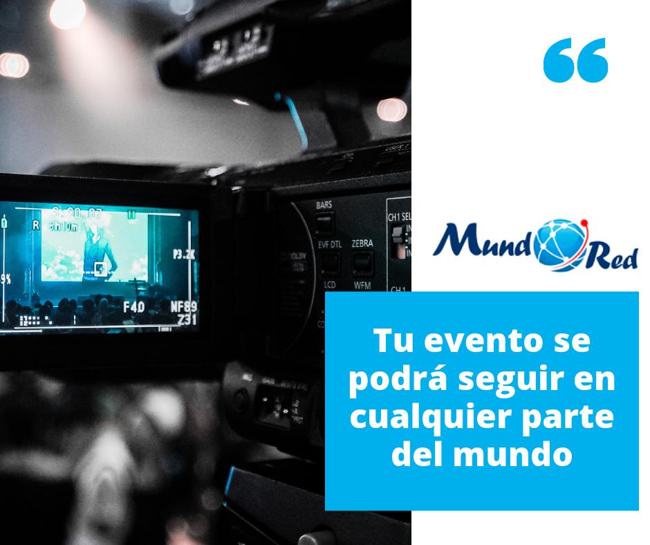 MundoRed_Tweet's tweet photo. Hacer que tu #evento se pueda ver en cualquier parte del mundo es algo que está a tu alcance gracias al equipo de #MundoRed🌐. Un valor añadido que hará que dicho evento tenga un mayor repercusión. 

¡Solicita más información!

📞667 457 214 - 690 689 107 📧 info@mundored.com https://t.co/MnWcFssXxG