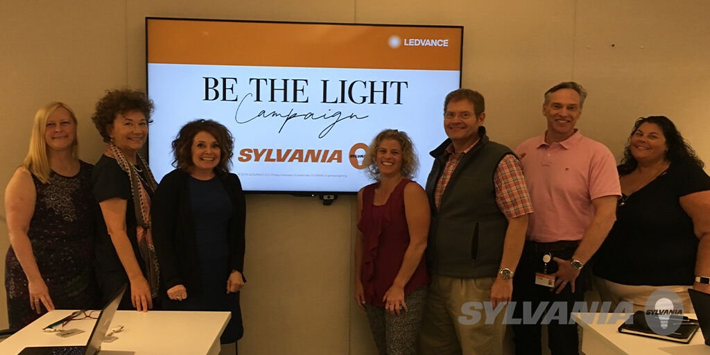 iQDesignProduct's tweet photo. SYLVANIA: With the non-profit Be The Light Campaign, we invited folks to nominate anyone who spreads light for a chance they would be recognized &amp; rewarded. Here are some of our employees that reviewed the submissions.  Looking forward to shining a light… https://t.co/yhA9MoEXv0