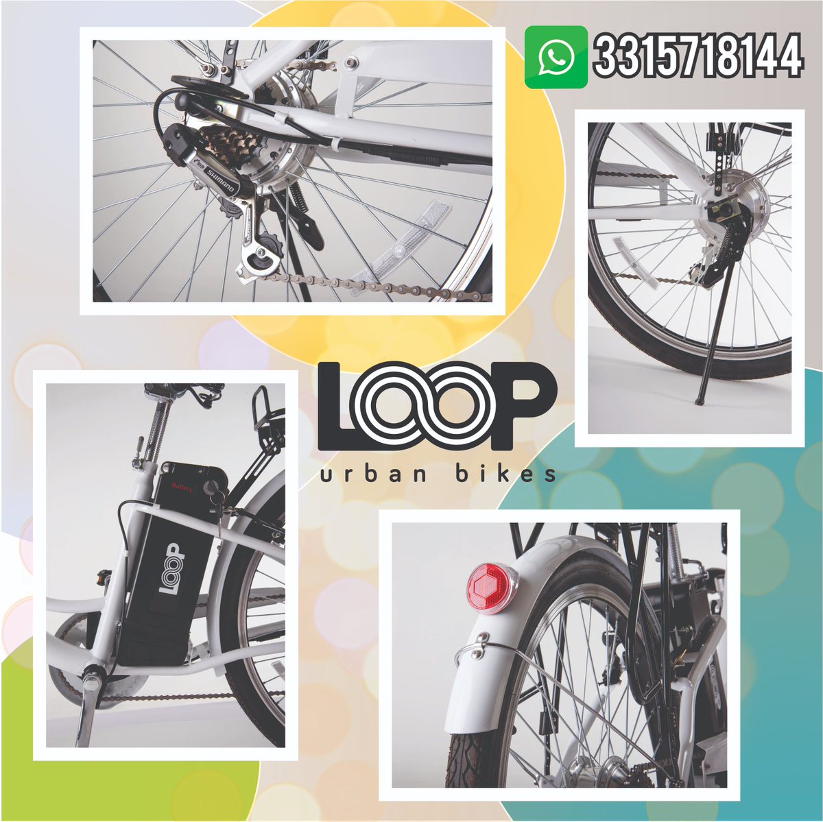 LoopUrbanBikes's tweet photo. Calidad que resalta en cada detalle

#Loop #Urbanbike #City #Bicicletaeléctrica #Electricbike https://t.co/cVRTkunnLR