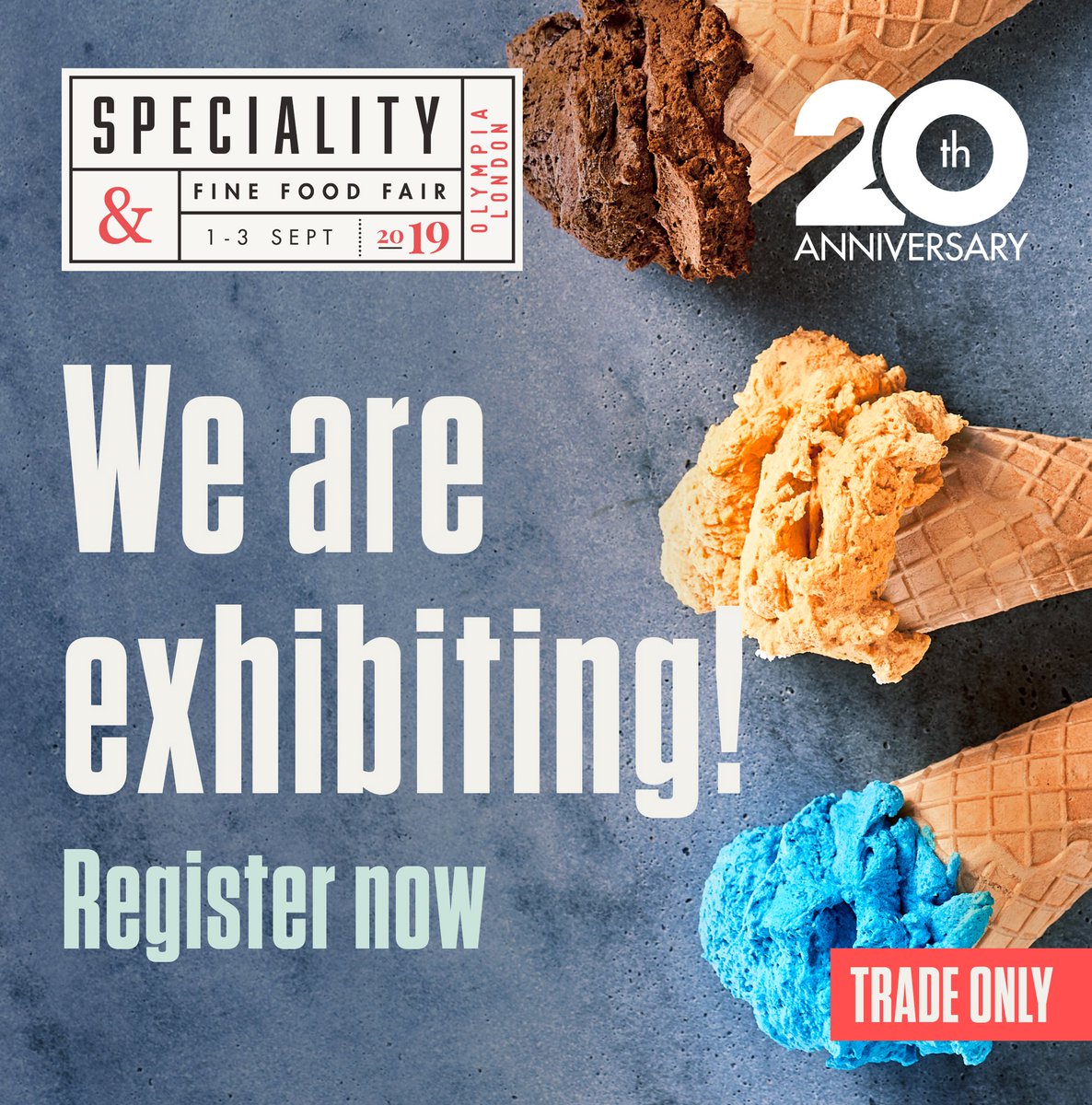 Come Visit Us To See Our Full Range @SpecialityFair - STAND NUMBER 2232 #TradeShow #OlympiaLondon #SpecialityFineFoodFair #SFFF19