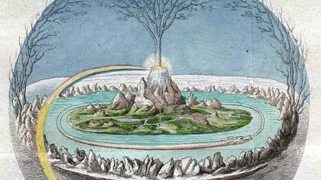 This concept heavily resonates with the Axis Mundi, another ancient idea found in many religions and philosophies that says there is a pillar that connects the Heavens and the Earth.