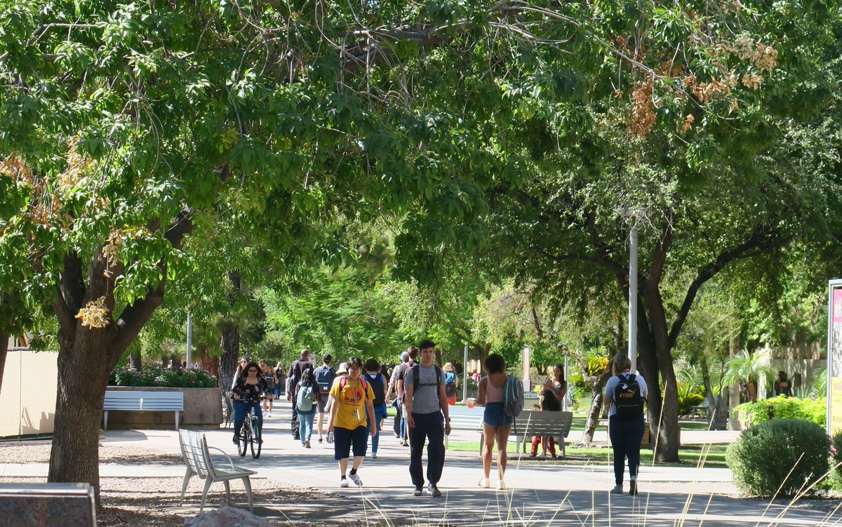 First day of classes. Let's do this #SunDevils! ☀️😈