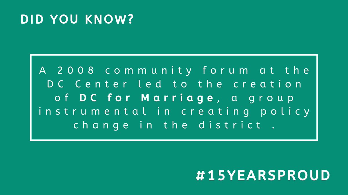 TheDCCenter's tweet photo. Our 15th anniversary reception is TWO weeks away! Do you have your tickets yet? Join us to celebrate all we have accomplished! #15YearsProud
https://t.co/DXbhtt1mVY https://t.co/HCGJdSE4Qe