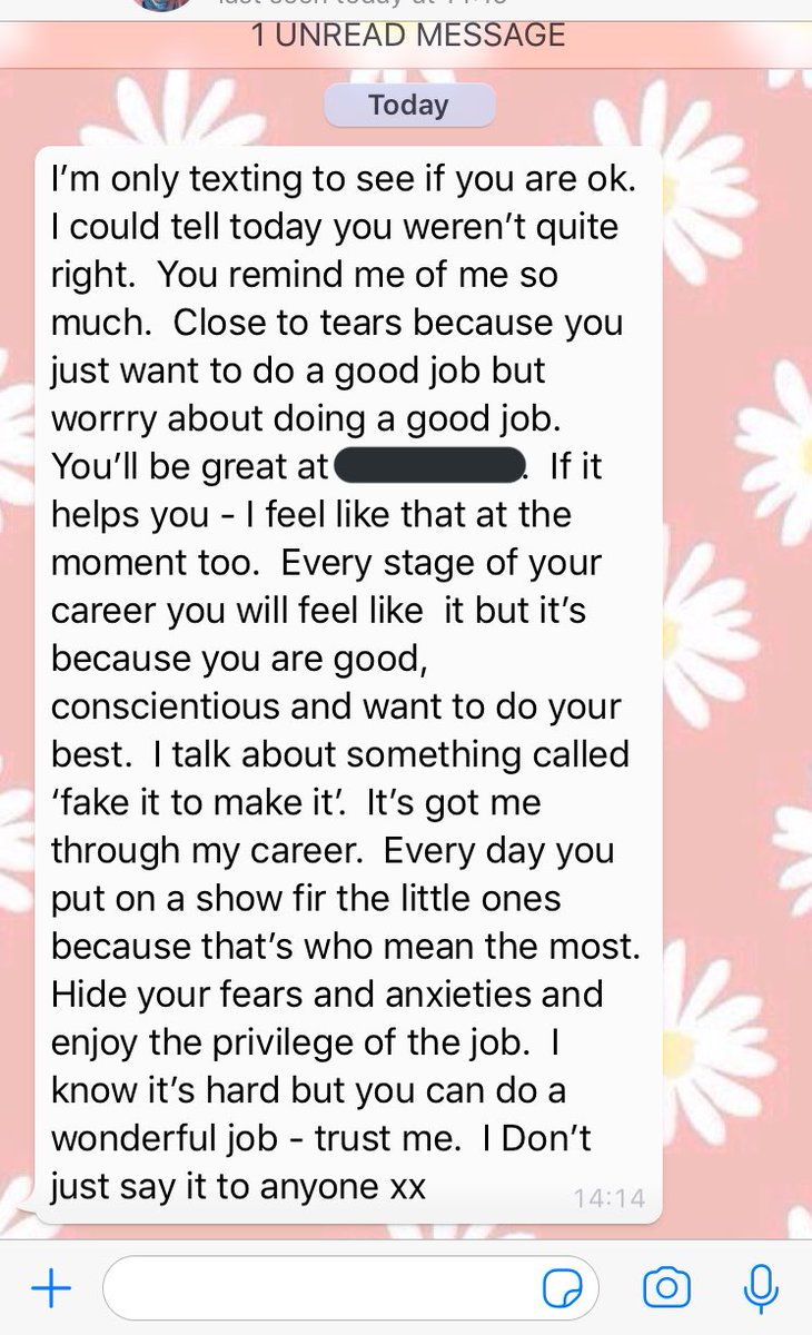 georgiarec28's tweet photo. The head messsaged me this morning after seeing me in school. Feel extremely grateful to have so much support, 100% feel like I’ve made the right decision ❤️ https://t.co/eKE8AZzW5L