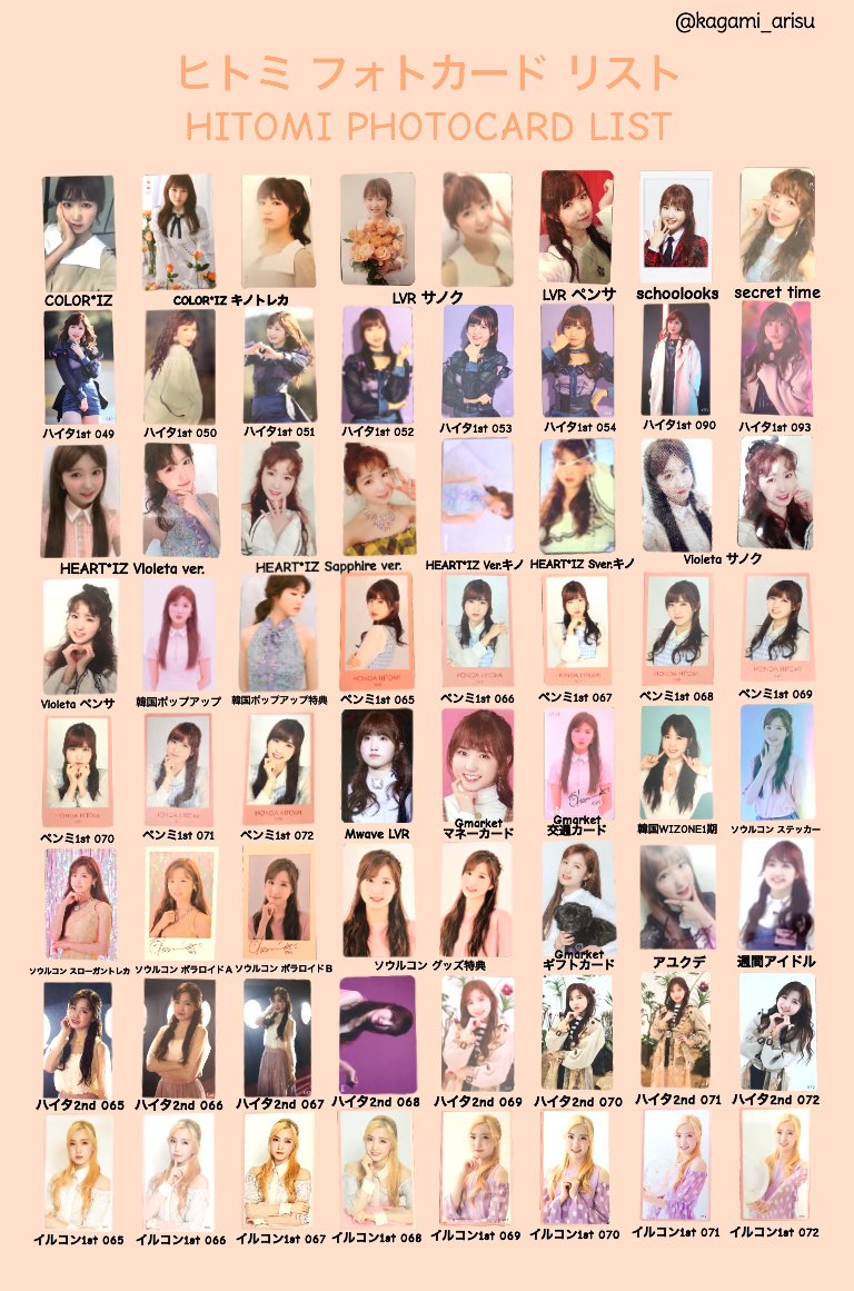 IZ*ONE トレカ フィルムカード カンヘウォン 組み込め IZ*ONE トレカ フィルムカード カンヘウォン 組み込め