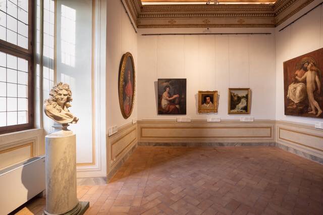 BarberiniCorsin's tweet photo. Dalla metà del Settecento l’Italia e Roma diventano meta del “Grand Tour”, cui è dedicata la sala 41. Gli artisti qui esposti- Angelica Kauffmann, Hackert, Mengs - soggiornarono o si trasferirono a Roma, ispirati dal fascino sprigionato dall’antichità classica.
#nuovesale https://t.co/cAA1fbPKxg