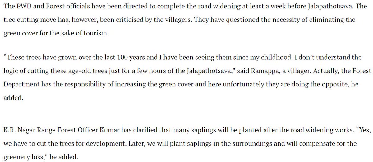 14 Century-Old Trees To Be Axed For Chunchanakatte JalapathotsavaAugust 21, 2019 https://starofmysore.com/14-century-old-trees-to-be-axed-for-chunchanakatte-jalapathotsava/via  @Abhi10355244vikas intensifies